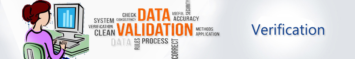 Verification And Validation Of Data